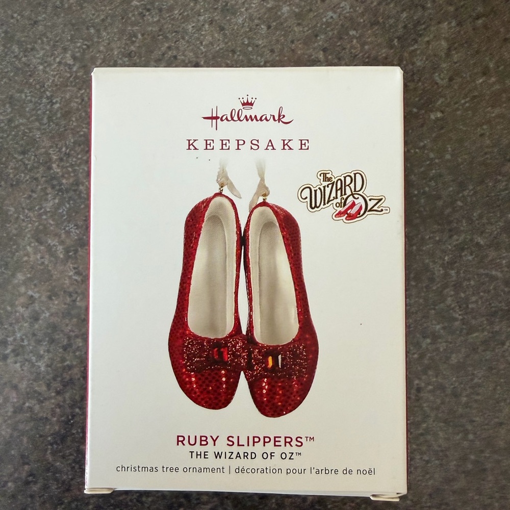 Hallmark Keepsake Ruby Slippers Ornament 2019